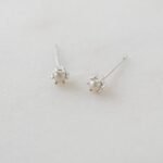 925 Silver Pearl Stud Earrings - Image 2