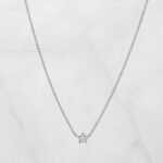925 Silver Dainty Star Necklace - Image 2