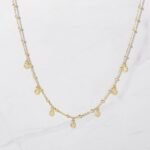 925 Silver Dangling Tear Drop Necklace - Image 5