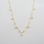 925 Silver Dangling Tear Drop Necklace - Image 3