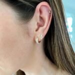 925 Silver Petal Studs Earrings - Image 8