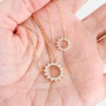 925 Silver Sunburst Necklace - Image 5