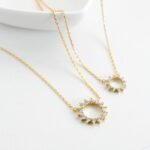 925 Silver Sunburst Necklace - Image 3