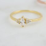 925 Silver Diamond Marquise Ring - Image 5