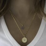 925 Silver Evil Eye Medallion Necklace - Image 3