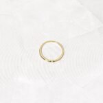 925 Silver Emerald 3 Stone Diamond Ring - Image 7