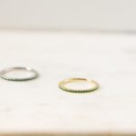 925 Silver Emerald Eternity Ring - Image 6