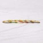 925 Silver Emerald Eternity Ring - Image 2