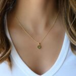 925 Silver Emerald Heart Necklace - Image 5