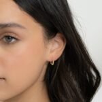 925 Silver Graduated Beaded Hoop Earrings - Image 9