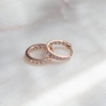 925 Silver Studded Huggies Earrings - Image 7
