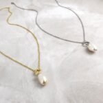 925 Silver Pearl Pendant Necklace - Image 6