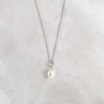 925 Silver Pearl Pendant Necklace - Image 3