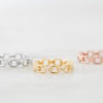 925 Silver Chain Link Ring - Image 5