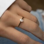 925 Silver Marquise Engagement Ring - Image 6