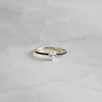 925 Silver Marquise Engagement Ring - Image 5