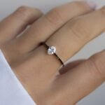 925 Silver Marquise Engagement Ring - Image 3
