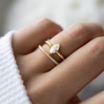 925 Silver Marquise Engagement Ring - Image 8