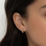 925 Silver Minimalist Huggies Earrings - Image 8