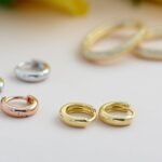 925 Silver Minimalist Huggies Earrings - Image 4