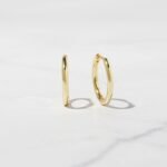 925 Silver Minimalist Hoop Earrings - Image 10