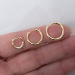 925 Silver Minimalist Hoop Earrings - Image 4