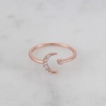 925 Silver Moon Ring - Image 4