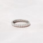 925 Silver Opal Eternity Ring - Image 5