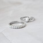 925 Silver Opal Eternity Ring - Image 2