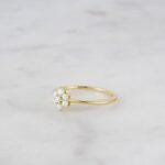 925 Silver Opal Flower Ring - Image 4