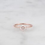 925 Silver Opal Flower Ring - Image 2