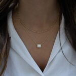 925 Silver Opal Pendant Necklace - Image 3