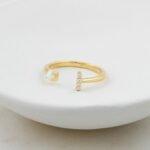 925 Silver Open Cuff Opal Ring - Image 4
