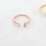 925 Silver Open Cuff Opal Ring - Image 2
