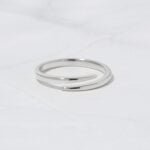 925 Silver Open Spiral Ring - Image 3