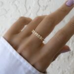 925 Silver Oval Diamond Ring - Image 9