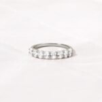 925 Silver Oval Diamond Ring - Image 8