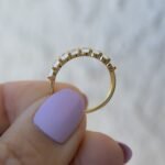 925 Silver Oval Diamond Ring - Image 4