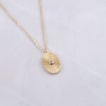 925 Silver Oval Medallion Necklace - Image 8