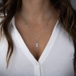925 Silver Oval Medallion Necklace - Image 2