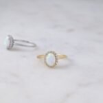 925 Silver Oval Opal Ring - Image 4