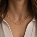 925 Silver Paperclip Charm Necklace - Image 10