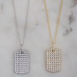 925 Silver Dog Tag Necklace - Image 2