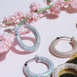 925 Silver Tube Hoops Earrings - Image 3