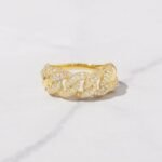 925 Silver Pave Chain Ring - Image 2