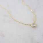 925 Silver Radiant Bezel Necklace - Image 7