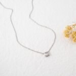 925 Silver Radiant Bezel Necklace - Image 3