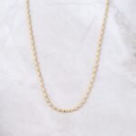 925 Silver Rice Bead Necklace - Image 2