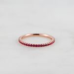 925 Silver Ruby Eternity Ring - Image 4
