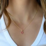 925 Silver Ruby Heart Necklace - Image 6